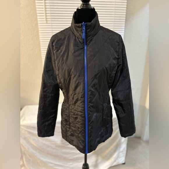 Andrew Marc 2 in 1 black and blue cute winter ski/snow coat - Picture 6 of 16